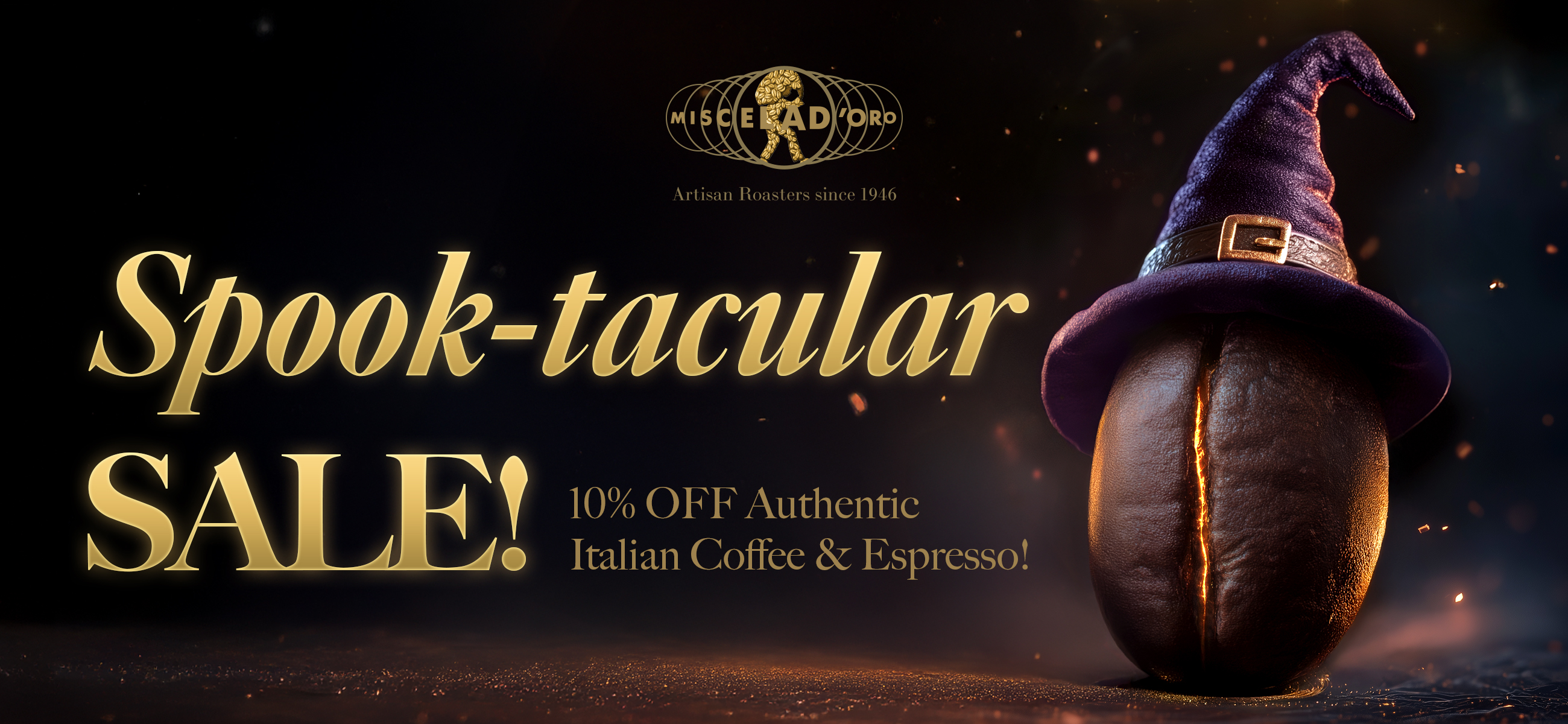 Miscela d'Oro Halloween Sale!